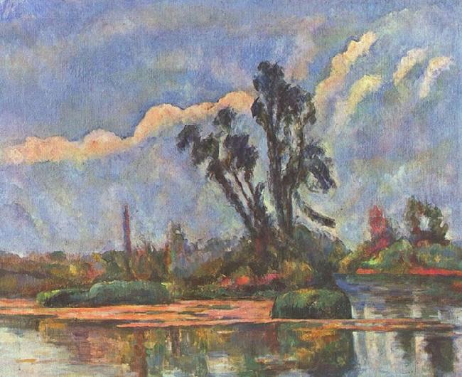 Paul Cezanne Ufer der Oise
